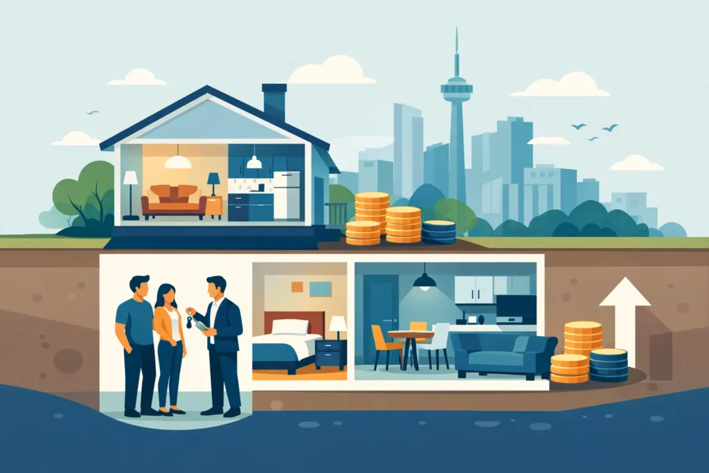 Basement Suite Income Example for Hamilton Owners