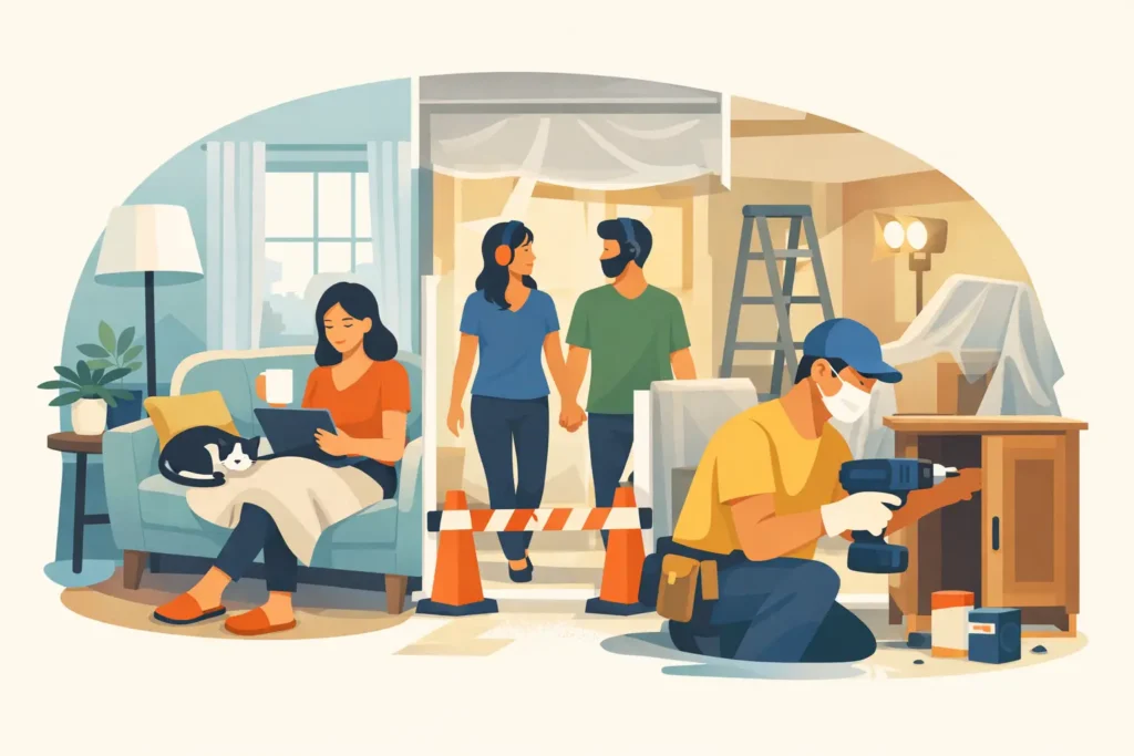 How to Renovate While Living at Home Safely